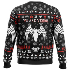 I Have a Parasite We Are Venom Venom Ugly Christmas Sweater
