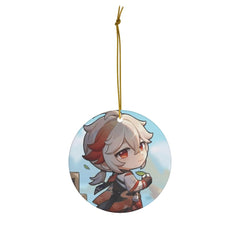 Kazuha Genshin Impact Holiday Ornament | Anime Ornaments