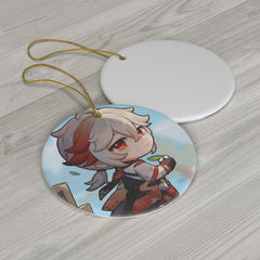 Kazuha Genshin Impact Holiday Ornament | Anime Ornaments
