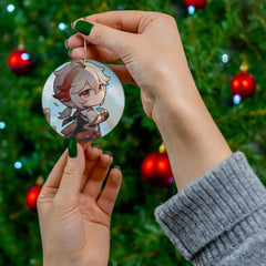 Kazuha Genshin Impact Holiday Ornament | Anime Ornaments