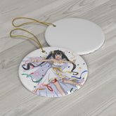 Custom Anime girl holiday Ornament | Anime Ornaments