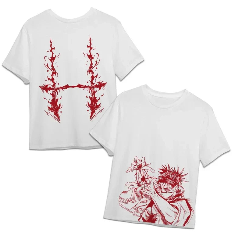 Nysekai "Choso Domain Expansion Jujutsu Kaisen Anime Vintage Oversize T Shirt - Nysekai