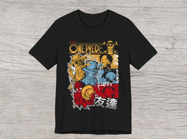 Luffy x Two Brother - Onepiece Oversize T Shirt - Nysekai