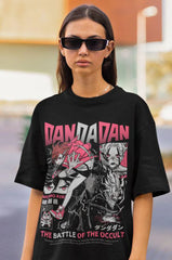 Otakuri "Momo Ayase & Ken Takakura (The Battle of the Occult)" Dandadan Unisex T-Shirt