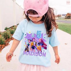 Otakuri "Madison (5th Birthday Stars)" Kpop Demon Hunter Kids T-Shirt