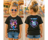 Otakuri "Huntrix Birthday" Kpop Demon Hunter Kids T-Shirt