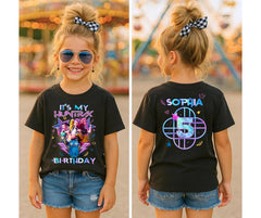 Otakuri "Huntrix Birthday" Kpop Demon Hunter Kids T-Shirt