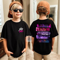 Otakuri "Saja Boys (2-Slide Design)" Kpop Demon Hunter Kids T-Shirt
