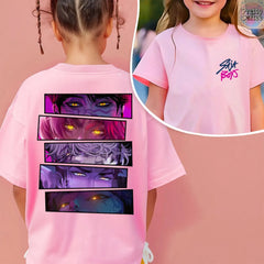 Otakuri "Saja Boys (2-Slide Design)" Kpop Demon Hunter Kids T-Shirt