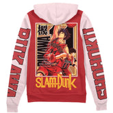 Kaede Rukawa Slam Dunk" Streetwear Zip Hoodie Jacket