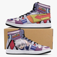 Killua Hunter X Hunter Mid 1 Basketball Shoes