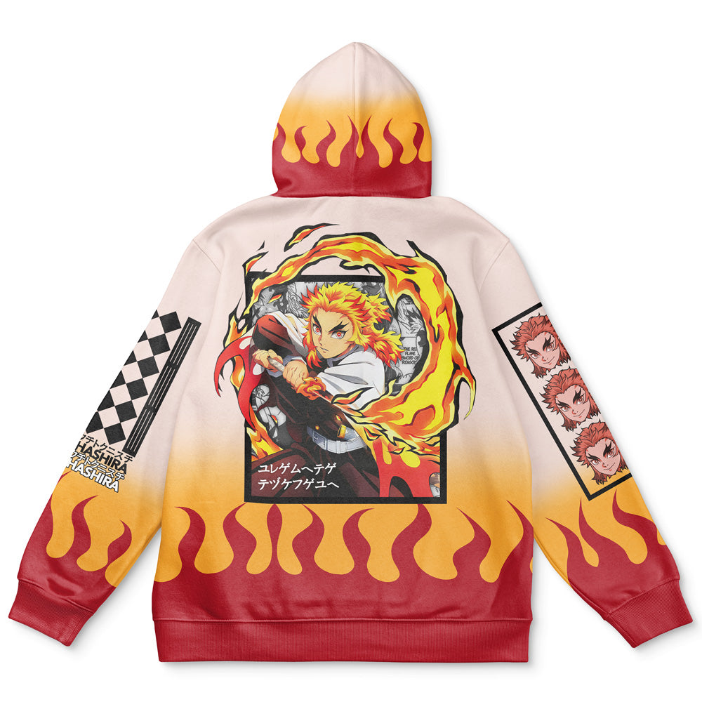 Kyojuro Rengoku Haori Demon Slayer Streetwear Hoodie