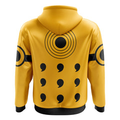 Kyuubi Mode Naruto Zip Hoodie Jacket
