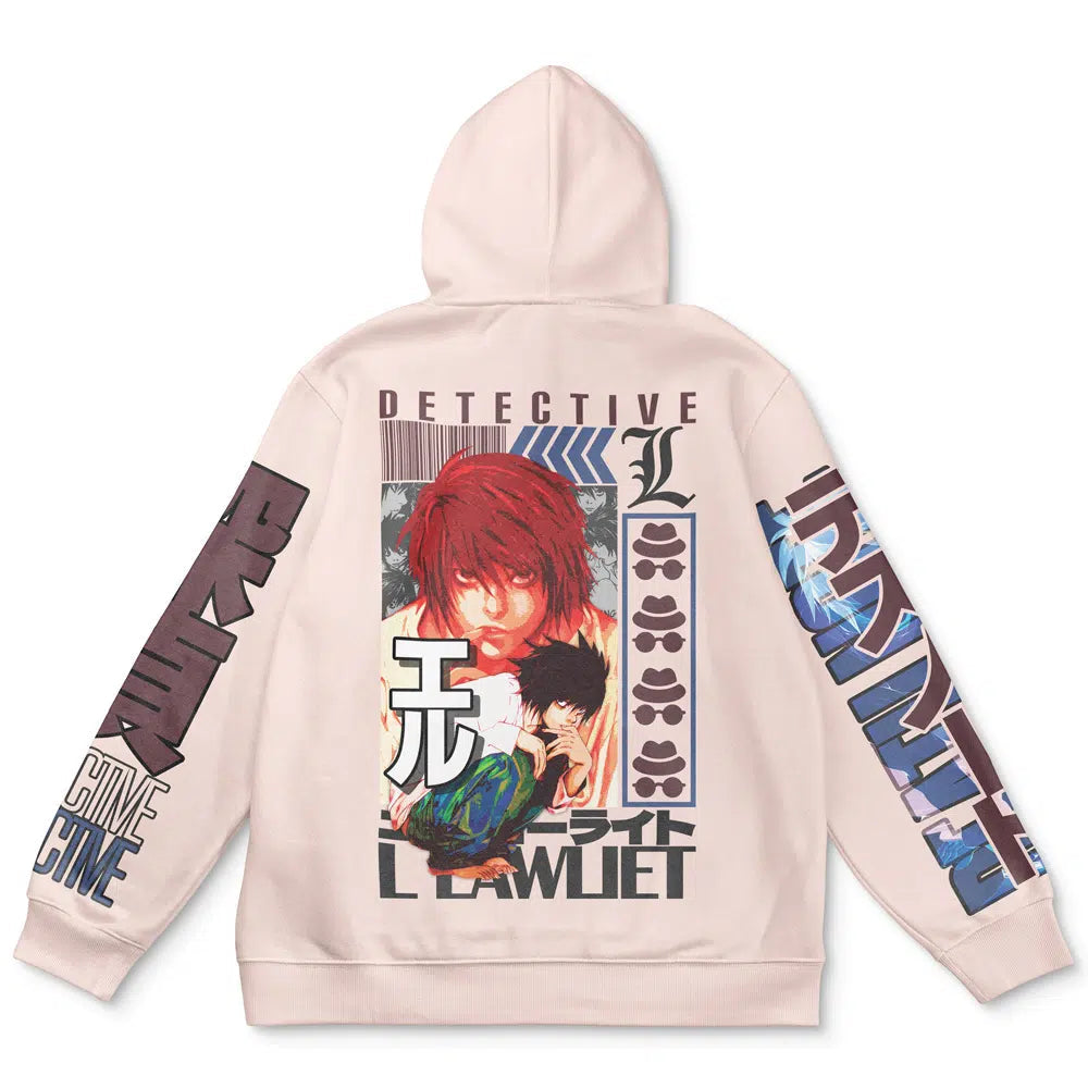 L Death Note Streetwear Hoodie