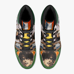 Levi Ackerman Attack on Titan Mid 1 Basketball Shoes