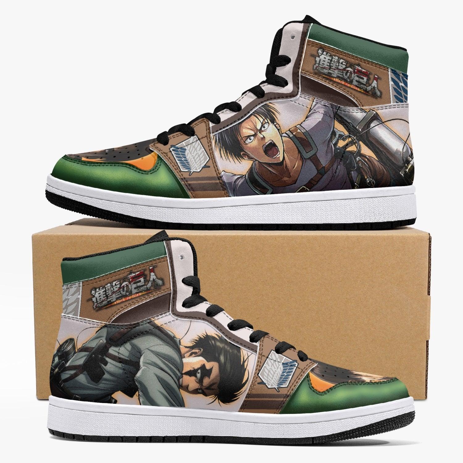 Levi Ackerman Attack on Titan Mid 1 Basketball Shoes