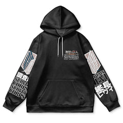 Levi Ackerman x Beast Titan Attack on Titan Streetwear Hoodie