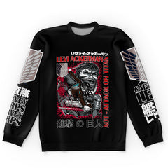 Levi Ackerman x Beast Titan Attack on Titan Streetwear Sweatshirt
