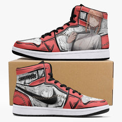 Makima Chainsaw Man Mid 1 Basketball Shoes