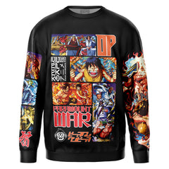 Marineford War One Piece Streetwear Sweatshirt