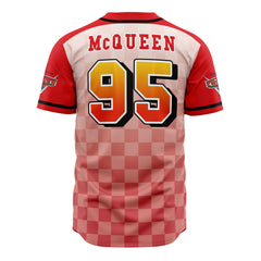 McQueen Cars V1 Disney Baseball Jersey