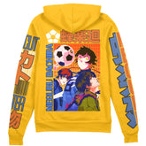 Meguru Bachira Blue Lock" Streetwear Zip Hoodie Jacket