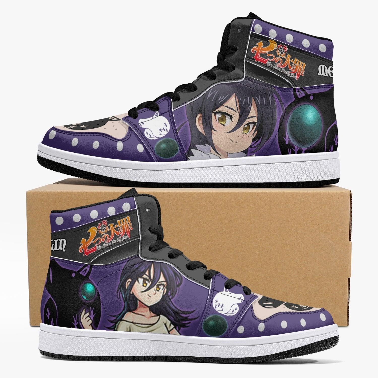 Merlin True Form Seven Deadly Sins Mid 1 Basketball Shoes