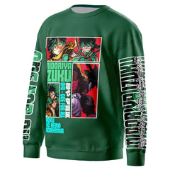 Midoriya Izuku My Hero Academia Streetwear Sweatshirt