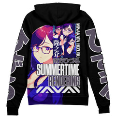 Minakata Hizuru Summer Time Rendering" Streetwear Zip Hoodie Jacket