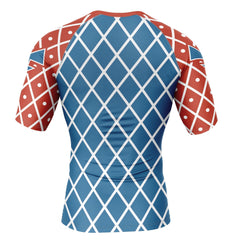 Mista Guido Jojo's Bizarre Adventure Short Sleeve Rash Guard Compression Shirt