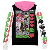 Mitsuri Kanroji Demon Slayer Streetwear Zip Hoodie Jacket