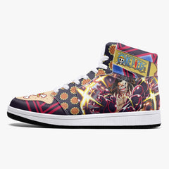 Monkey D. Luffy Gear 4th Bound Man One Piece Mid 1 Basketball Shoes