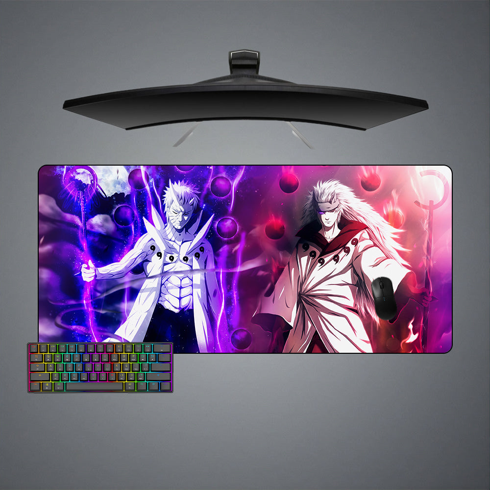 Obito & Madara Size Gaming Mouse Pad - Nysekai