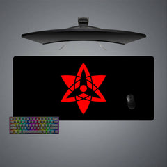 Naruto Sharingen Symbol Size Gaming Mouse Pad - Nysekai
