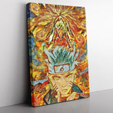 Naruto Starry Ninetails Canvas Print Wall Art - Nysekai