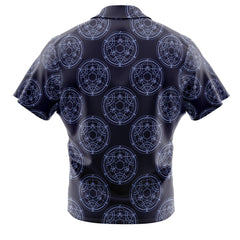 Transmutation Circle Full Metal Alchemist Button Up Hawaiian Shirt
