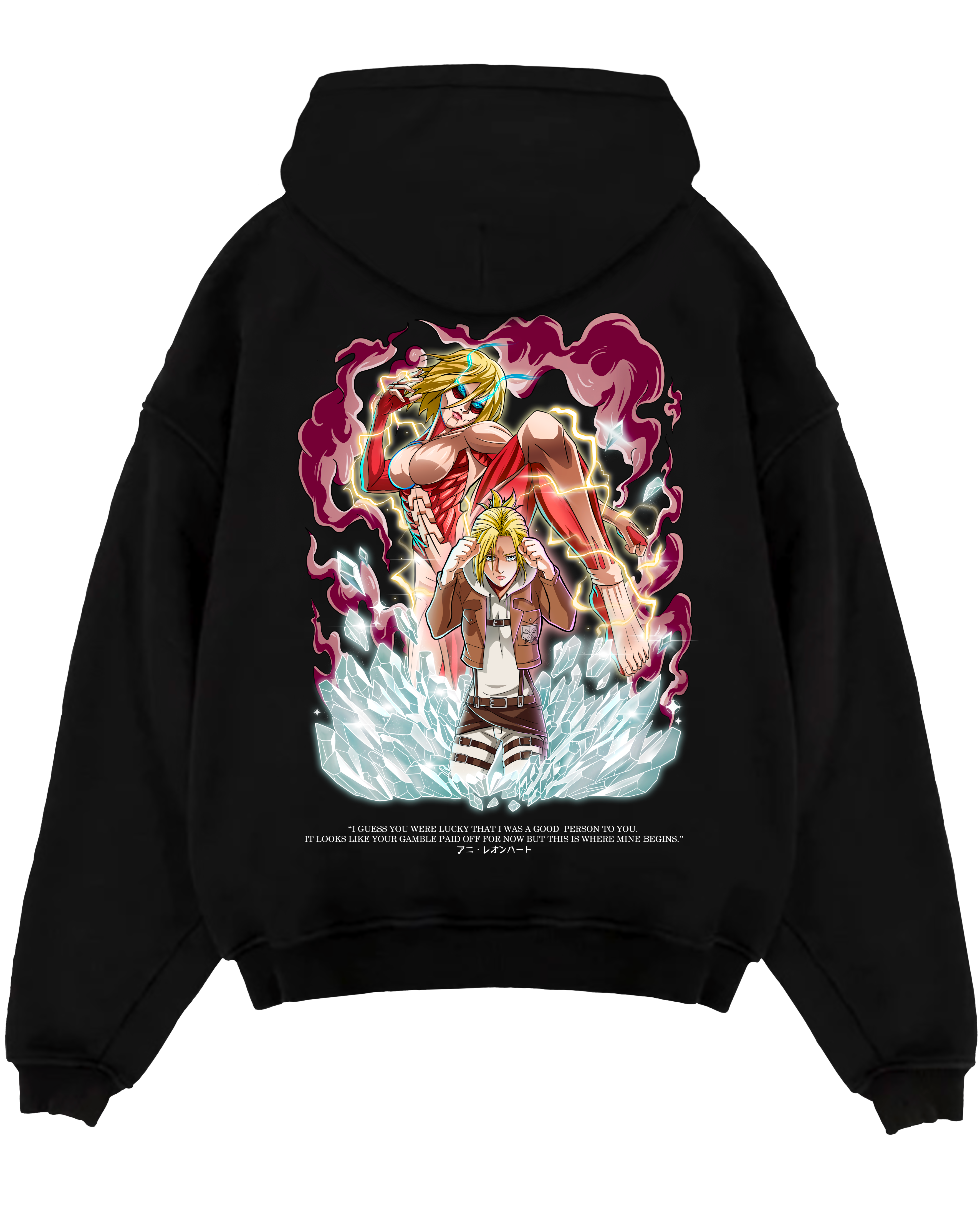 Annie X Female Titan - AOT Hoodie