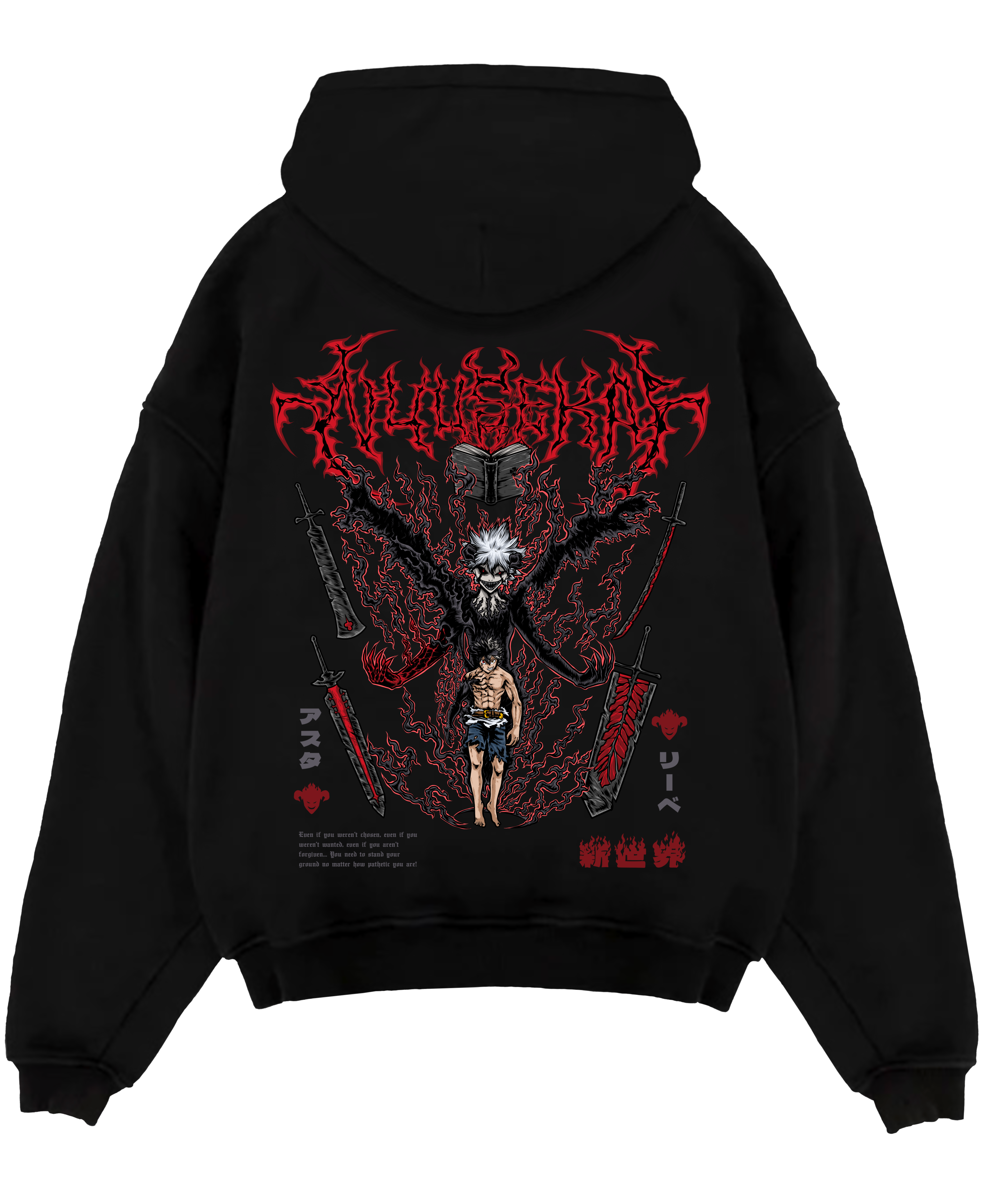 Asta X Liebe - Black Clover Hoodie