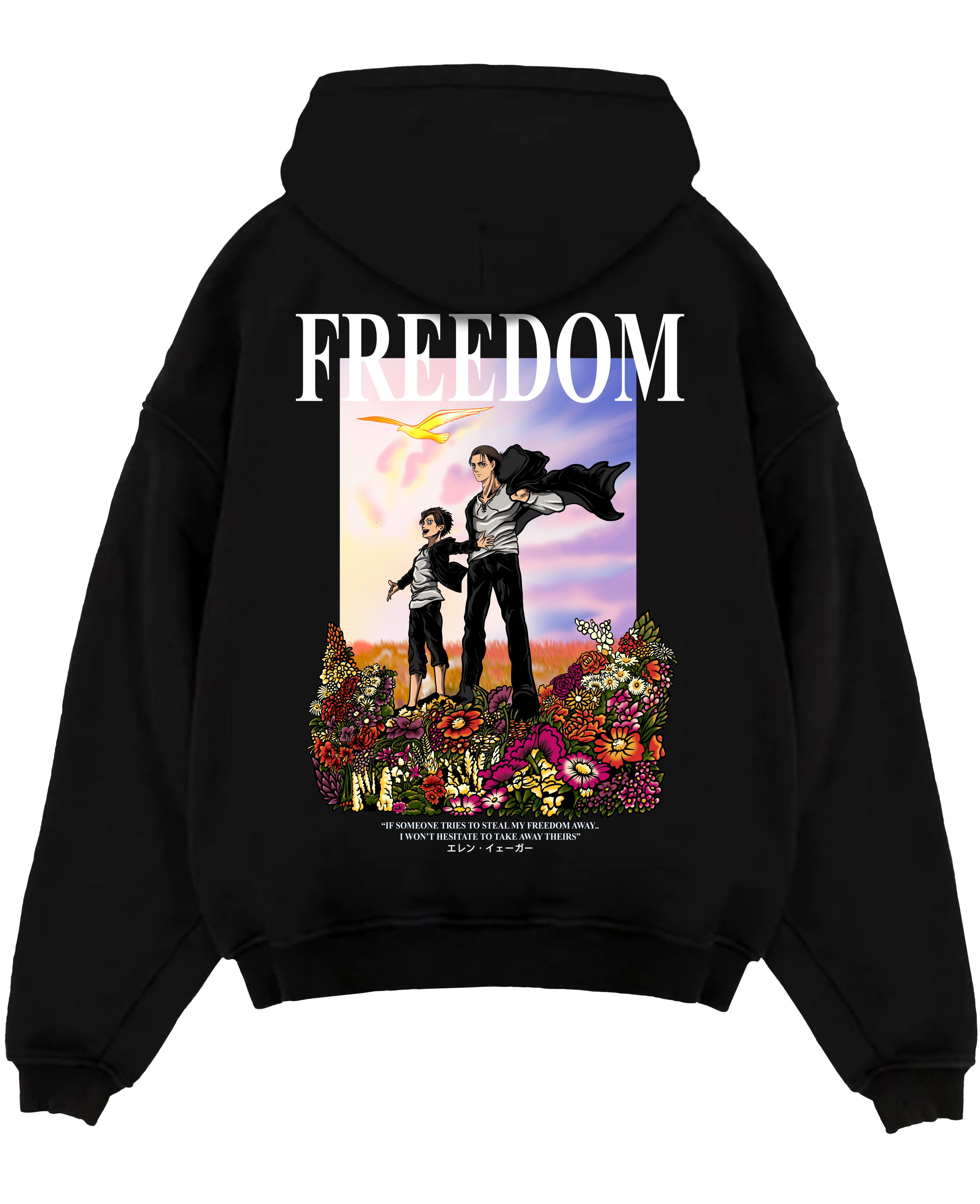 Eren X Freedom - AOT Hoodie