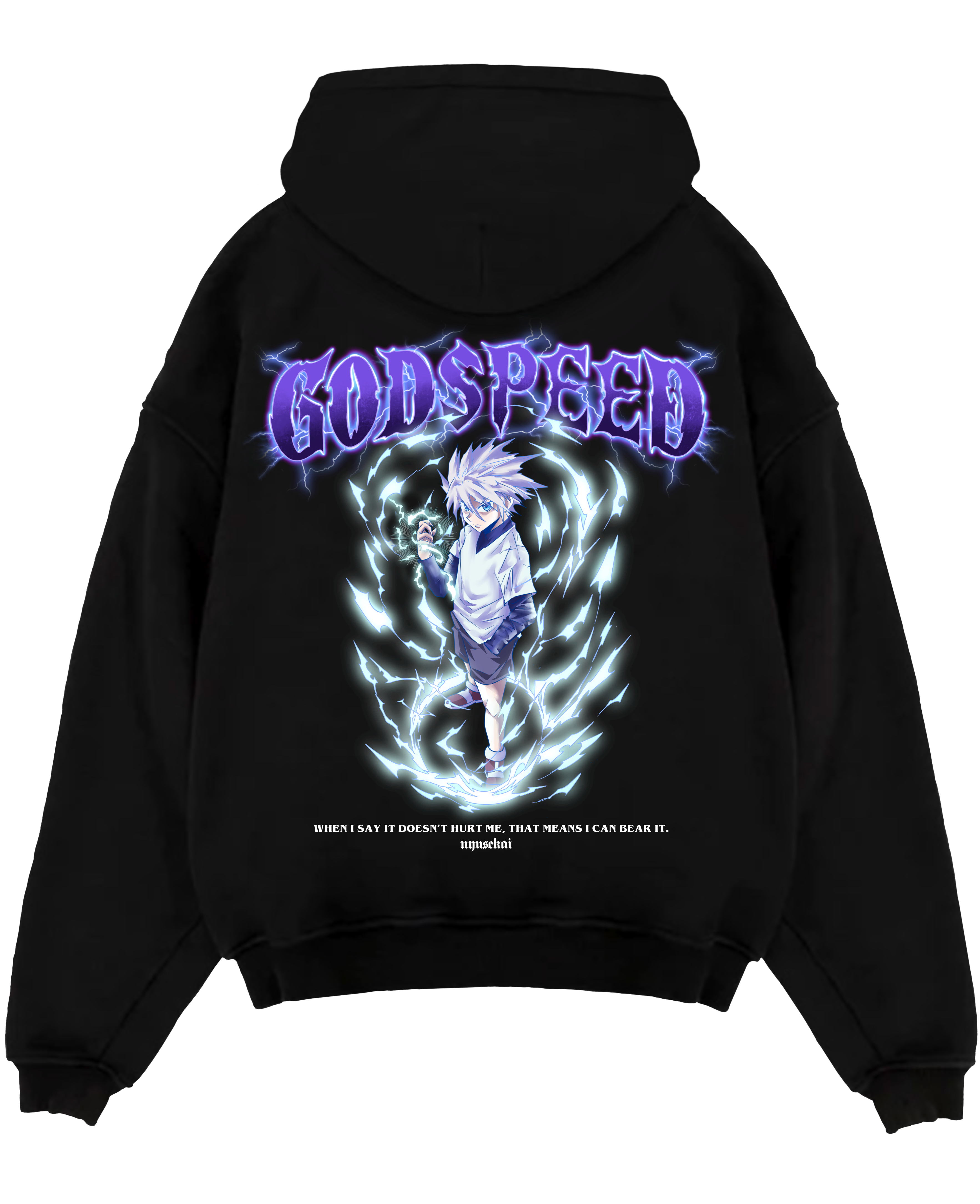 Killua X Godspeed - Hunter X Hunter Hoodie V1