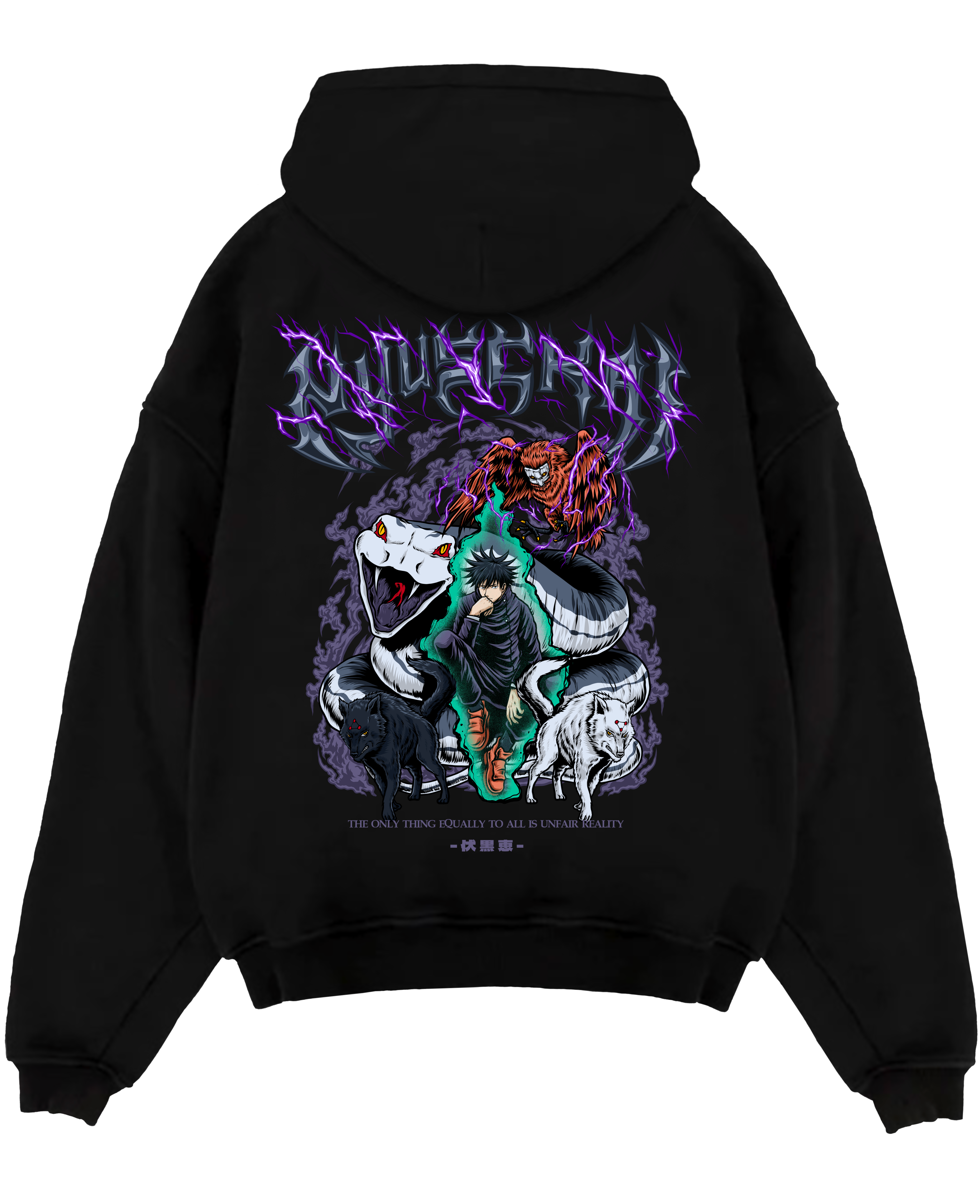 Megumi X Reality - Jujutsu Kaisen Hoodie