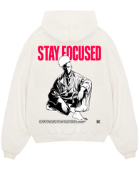 Saitama X Stay Focused - One Punch Man Hoodie