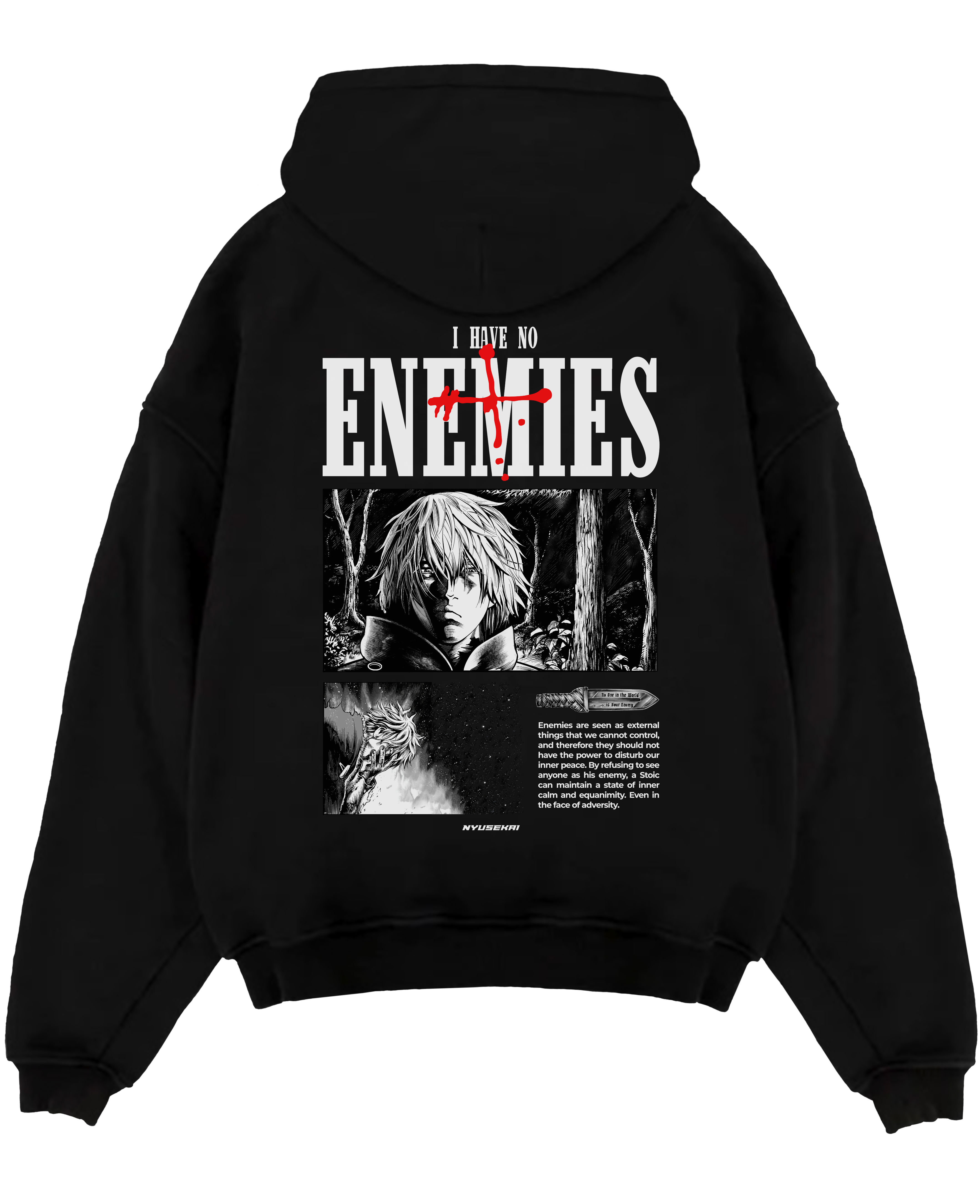 Thorfinn X I have no enemies - Vinland Saga Hoodie