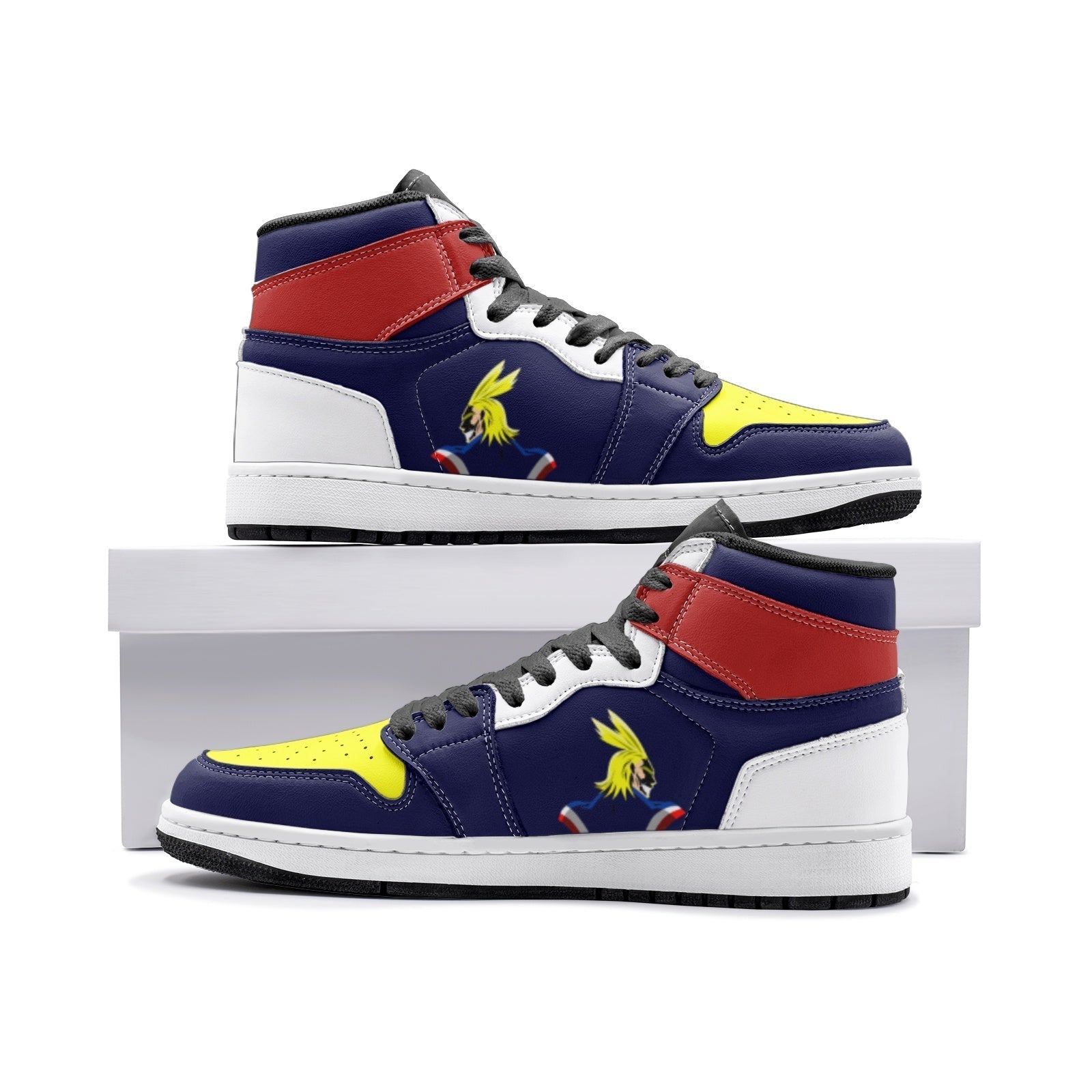 All Might My Hero Academia Mid 1" Basketball Shoes