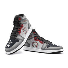Axel Chakram Kingdom Hearts Mid 1 Basketball Shoes