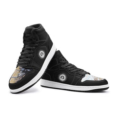 Black Edition Desu Noto Mid 1 Basketball Shoes