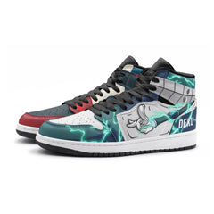 Deku and Bakugo My Hero Academia V2 Mid 1 Basketball Shoes