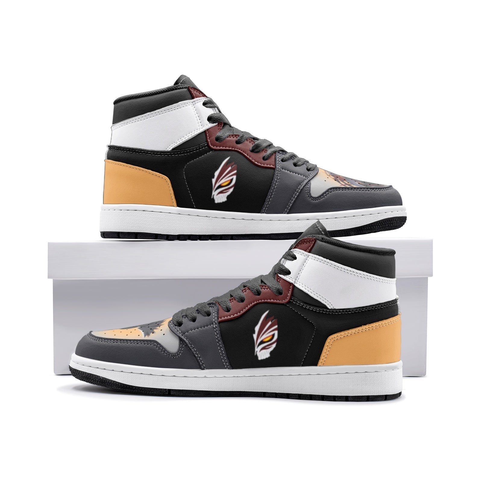Ichigo Kurosaki Bleach Mid 1" Basketball Shoes