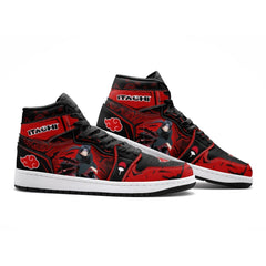 Itachi Clan Red Cloud Ninja Mid 1" Basketball Shoes