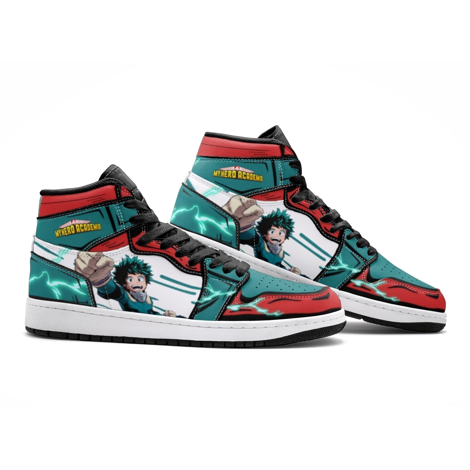 Izuku Midoriya - Deku My Hero V2 Mid 1" Basketball Shoes